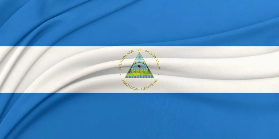 Soft geometric flag wave loop Stock-Fotos