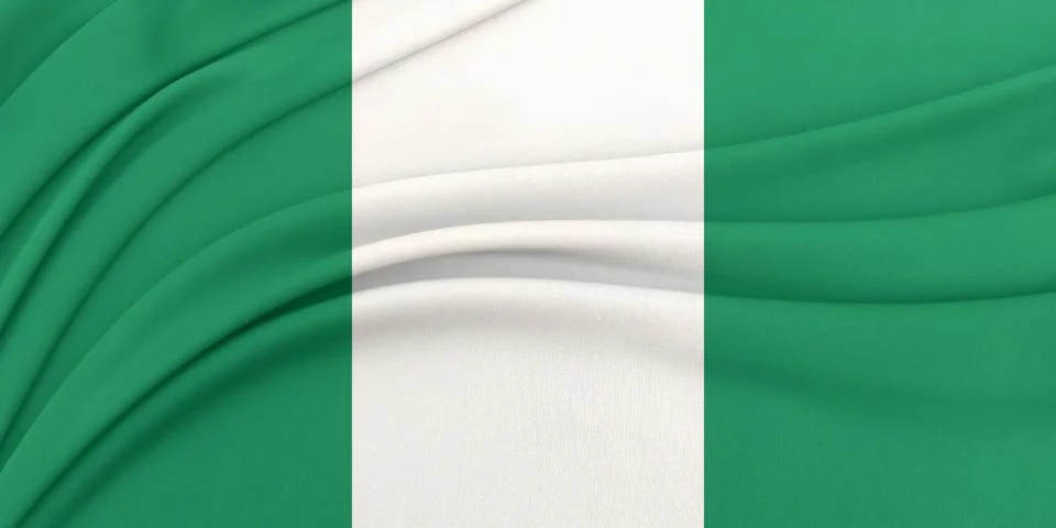 Soft geometric flag wave loop Stock-Fotos