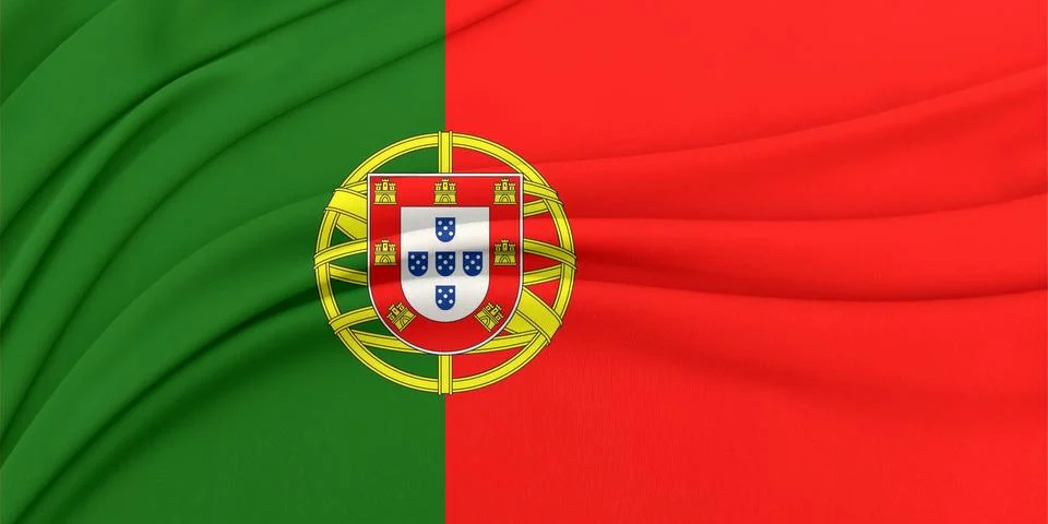 Soft geometric flag wave loop Stock-Fotos