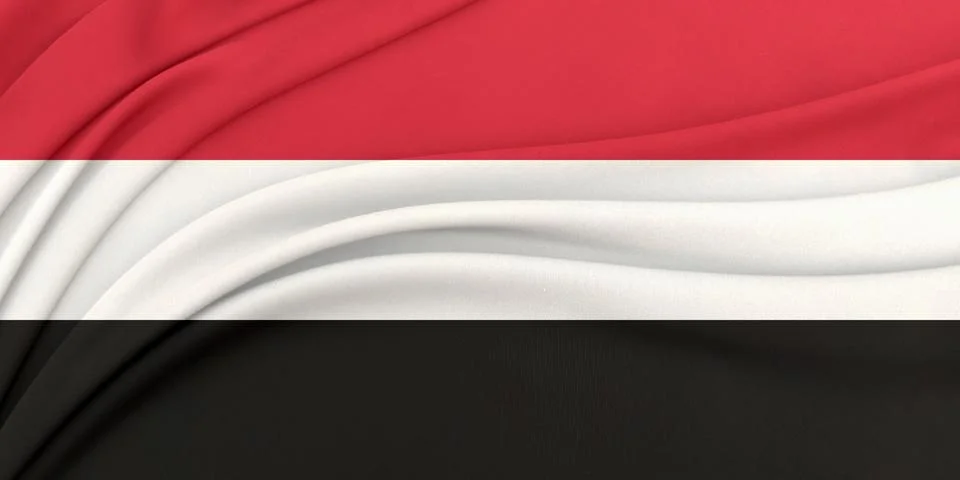 Soft geometric flag wave loop Stock-Fotos