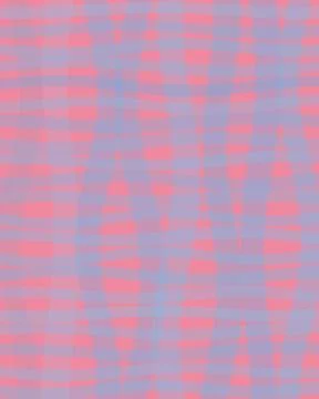 A soft geometric mosaic pattern in pink and blue creates a calm, modern bac.. 库存插图