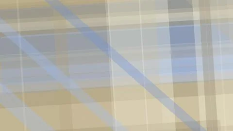 Soft geometric plaid pattern in muted blue and beige, rendered with translu.. Stock Illustration