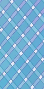 A soft geometric plaid pattern in refreshing blues and lavender creates a m.. 스톡 일러스트