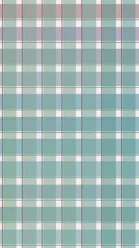 A soft geometric textile-inspired design combines muted teal, mauve, cream,.. Illustrazione stock