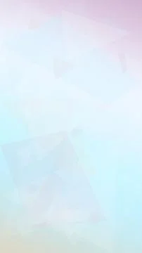 Soft geometric triangle facets in airy light blue create a minimalist abstr.. Illustrazione stock