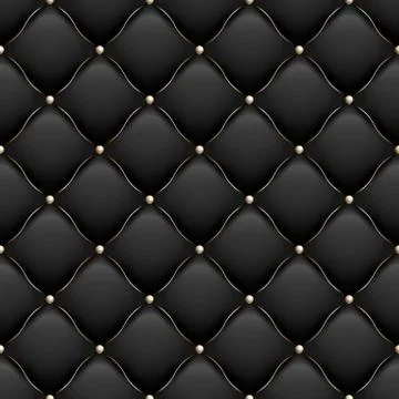 Soft Gloss seamless Quilted Pattern. EPS 10 vector Stock Illustration