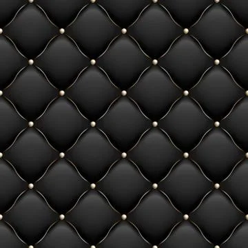 Soft Gloss seamless Quilted Pattern. EPS 10 vector Stock Illustration