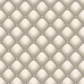 Soft Gloss seamless Quilted Pattern. EPS 10 vector Stock Illustration