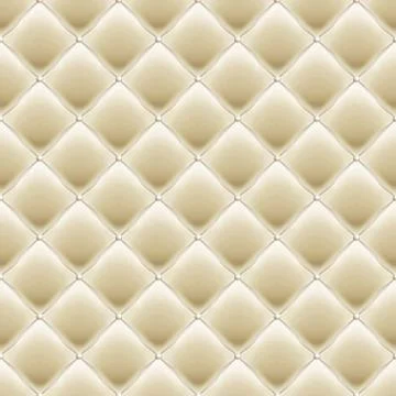 Soft Gloss seamless Quilted Pattern. EPS 10 vector Stock Illustration