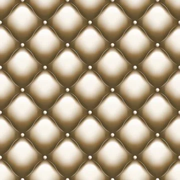 Soft Gloss seamless Quilted Pattern. EPS 10 vector Stock Illustration