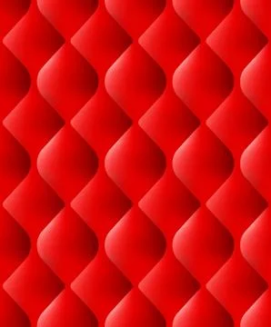 Soft Gloss seamless Quilted Pattern. EPS 10 vector Stock Illustration