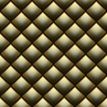 Soft Gloss seamless Quilted Pattern. EPS 10 vector Stock Illustration