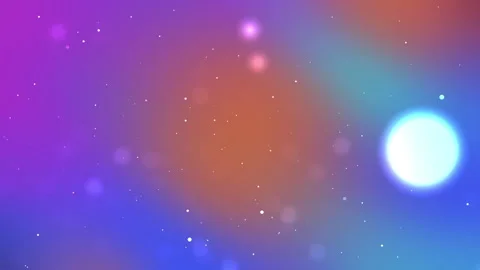 Soft Glow Drift – Ethereal Bokeh in Pastel Gradient Stock Footage 310642017