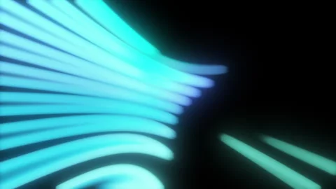 Soft Glow Gradient Wave Pattern Stock Footage 332993983