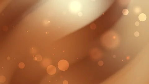 Soft glowing abstract background with beige and brown bokeh and gradient waves Stock Footage 293808767