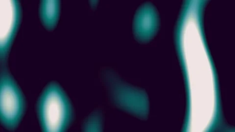 Soft glowing forms drift across dark background 動画素材 338301446