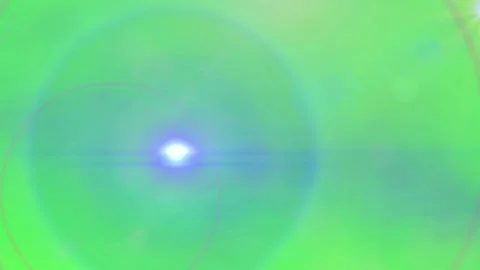 Soft glowing green light circle on dark background abstract motion video Vídeos de archivo 347182523