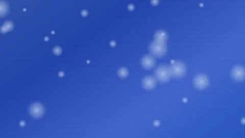 Soft glowing light dots on dark blue background Stock Illustration