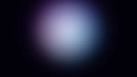 A soft glowing orb of blue and light hues emerging from a deep dark void Stock-Footage 338310256