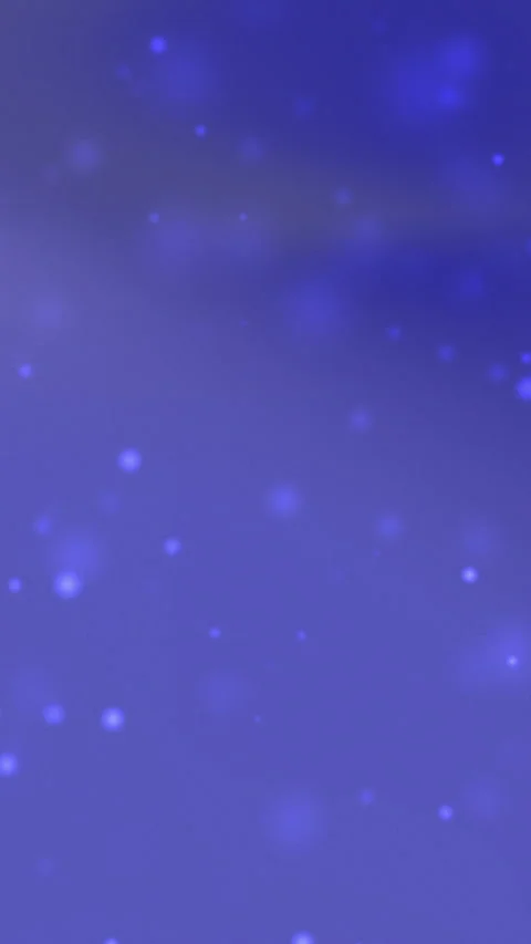 Soft glowing orbs drift across a dreamy blue gradient Stock Footage 336694838