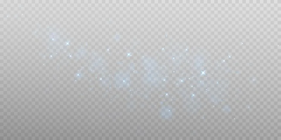 Soft Glowing Particles Created with Beautiful Light Reflection Effects for Illustrazione stock