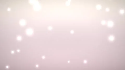 Soft Glowing Particles Floating Upwards Light Pink Background Video stock 347810948