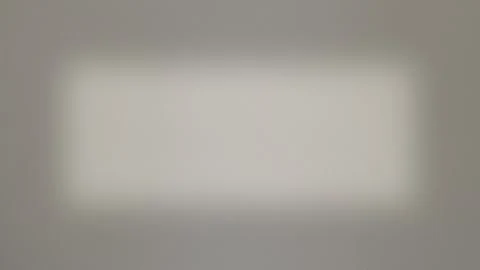 Soft glowing rectangle on grey background. 2d animation Stock Footage 345219066