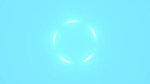 Soft Glowing Spiral Loader Video stock 294144074