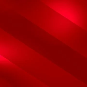 Soft glowing stripes background. Flat wall. Bright red glow. High tech style. Stock Illustration