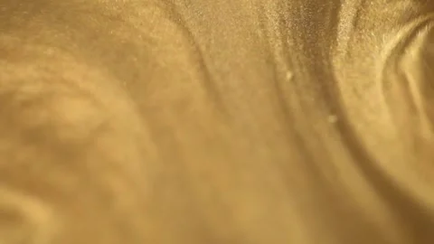 Soft gold shimmer waves festive background Video stock 333328975