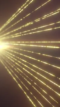 Soft golden rays extending outward from a bright source, forming warm glowi.. 스톡 일러스트