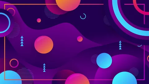 Soft Gradient Abstract video background 4K Loop Stock Footage 180995242