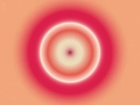 Soft gradient background, circle in pink, and purple hues Stock Illustration