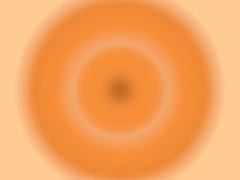 Soft gradient background, circular center focus, peach and orange tones イラスト素材