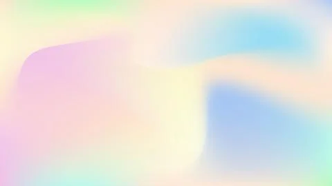 Soft Gradient Background with Dreamy Pastel Colors Stock Illustration