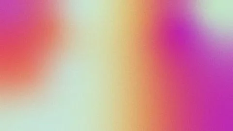 Soft gradient background with pink orange yellow and teal colors abstract Stock Illustration