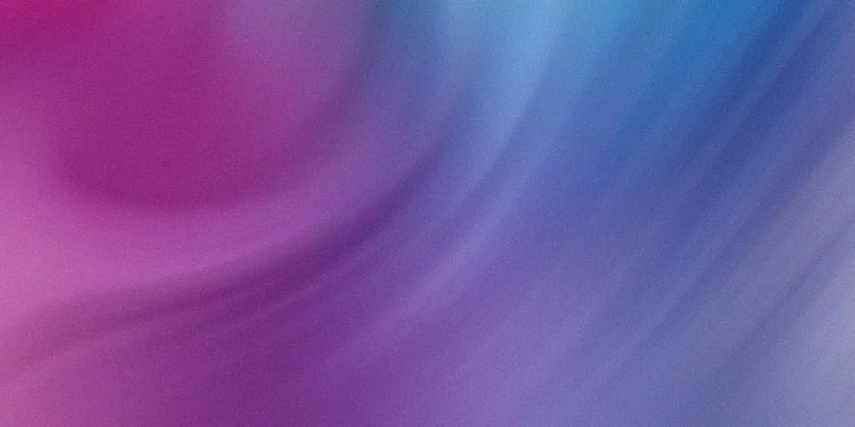 Soft gradient background with purple and blue abstract bokeh lighting effect Stock Illustration