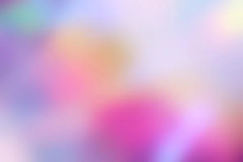 Soft gradient background with Smooth Blurred holographic pink violet colors Foto stock