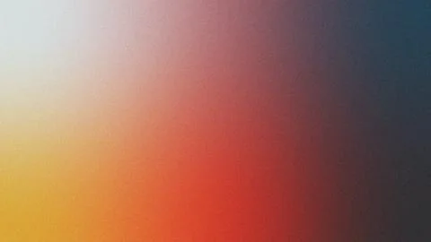 Soft gradient background with subtle grain texture in warm sunset colors ab.. Illustrazione stock