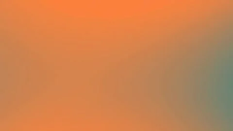 Soft gradient background transition from orange to teal blue abstract wave .. Stock Footage 341059784