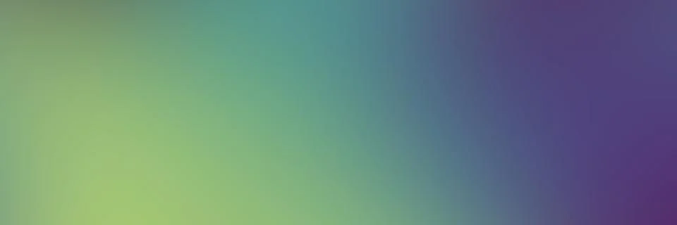 Soft gradient Banner with Smooth Blurred purple green colors Stock Illustration