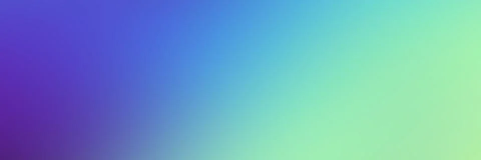 Soft gradient Banner with Smooth Blurred purple green neon colors Stock Illustration