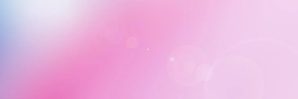 Soft gradient Banner with Smooth Blurred pink colors and glare Stock Illustration