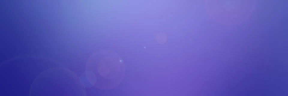 Soft gradient Banner with Smooth Blurred blue colors and glare Stock Illustration