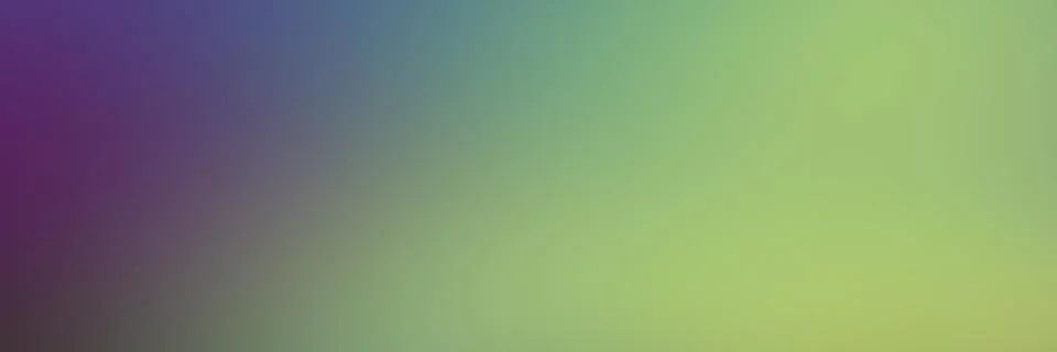 Soft gradient Banner with Smooth Blurred purple green colors Stock Illustration