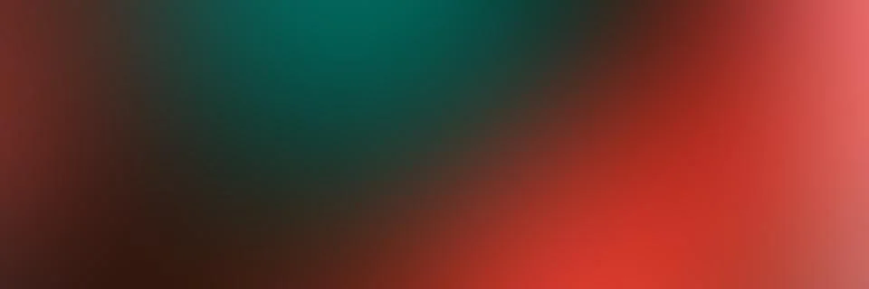 Soft gradient Banner with Smooth Blurred red green colors Stock Illustration