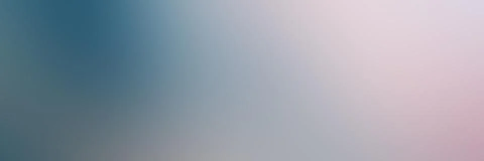 Soft gradient Banner with Smooth Blurred pink pastel and blue grey colors Stock Illustration