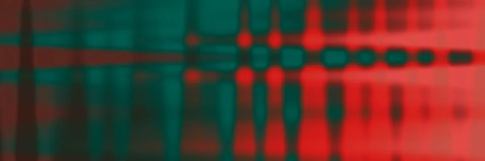 Soft gradient Banner with Smooth Blurred red green colors Stock Illustration