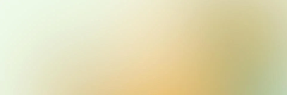 Soft gradient Banner with Smooth Blurred yellow beige pastel colors Stock Photos