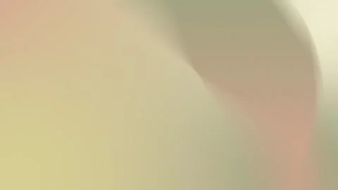 Soft gradient with beige, yellow, and pink hues. Smooth, abstract curves form a Vídeo Stock 309955961